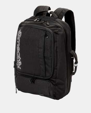 Černý batoh/taška na notebook s pouzdrem Meatfly 26 l