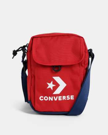 Červená crossbody taška s potiskem Converse