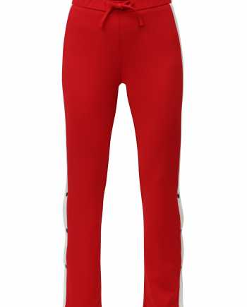 Červené kalhoty s vysokým pasem MISSGUIDED
