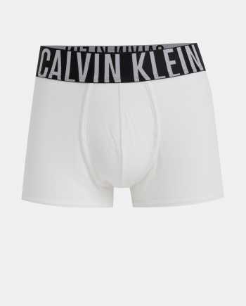 Bílé boxerky s širokým pasem Calvin Klein Underwear