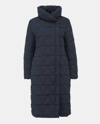 Tmavě modrý zimní kabát VILA Jaxie
