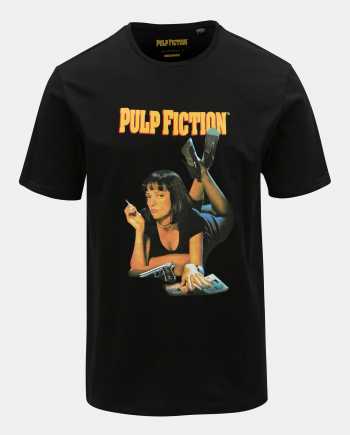 Černé tričko s potiskem ONLY & SONS Pulp Fiction