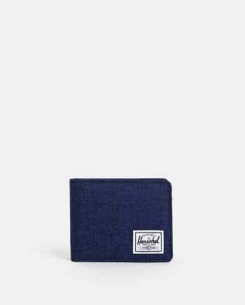 Tmavě modrá pánská žíhaná peněženka Herschel Supply Roy
