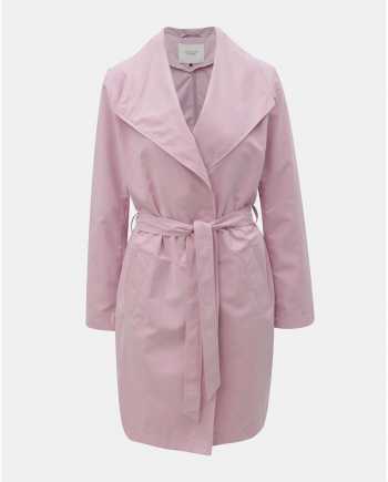 Růžový kabát Jacqueline de Yong Ida