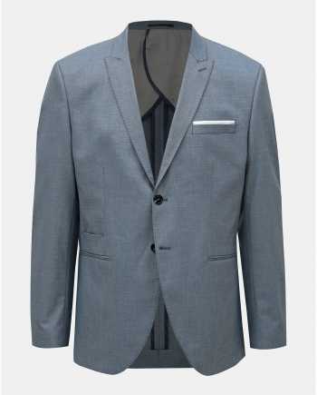 Modré oblekové slim fit sako Selected Homme Freesum