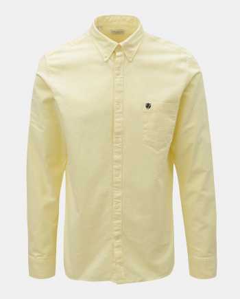 Světle žlutá regular fit košile Selected Homme Collect