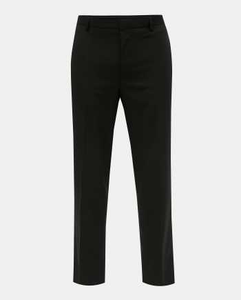 Černé oblekové tailored fit kalhoty Burton Menswear London