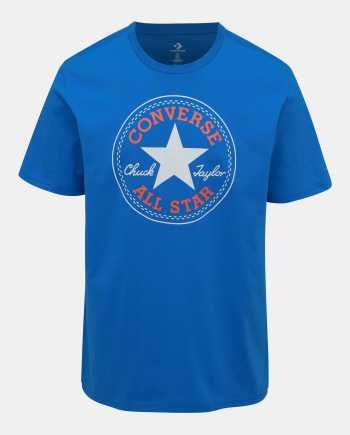 Modré pánské tričko s potiskem Converse