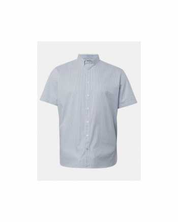 Modro-bílá pánská vzorovaná košile Tom Tailor