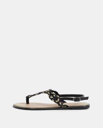 Černé dámské sandály Haily´s Enola