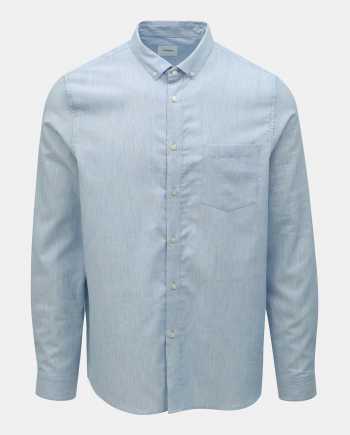 Světle modrá košile s kapsou Burton Menswear London