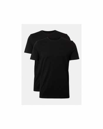 Sada dvou černých pánských basic triček Tom Tailor