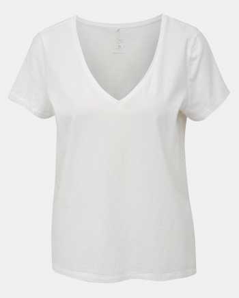 Bílé basic tričko VILA Susette