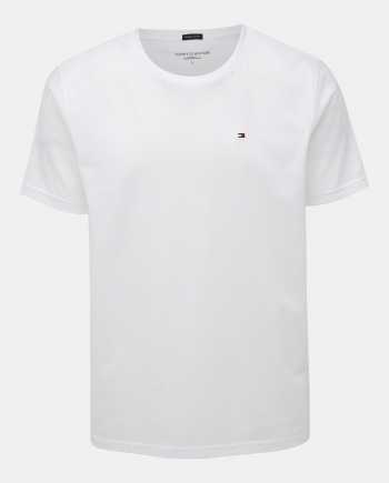 Bílé pánské basic tričko Tommy Hilfiger